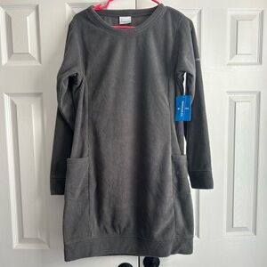 Columbia Charcoal Fleece Dress